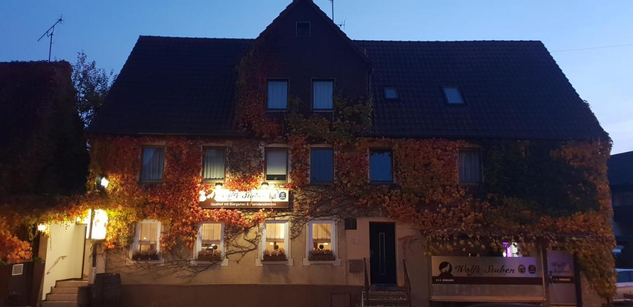 Gasthof Wolfs Stuben Otel Reichenbach an der Fils Dış mekan fotoğraf