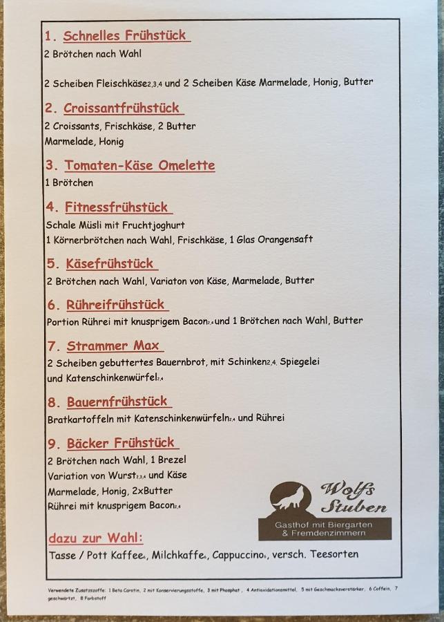 Gasthof Wolfs Stuben Reichenbach an der Fils Dış mekan fotoğraf